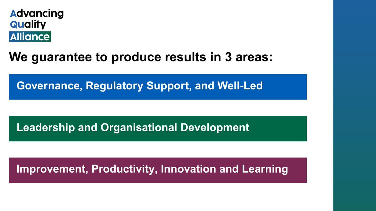 Advancing Quality Alliance (Aqua) (@aqua_nhs) on Twitter photo Our ambition is to become the improvement alliance of choice by 2027.
We recently launched our new strategy, outlining how our work can support you, our customers.
✉️ Drop us an email to find out more: enquiries@aqua.nhs.uk Our ambition is to become the improvement alliance of choice by 2027.
We recently launched our new strategy, outlining how our work can support you, our customers.
✉️ Drop us an email to find out more: enquiries@aqua.nhs.uk