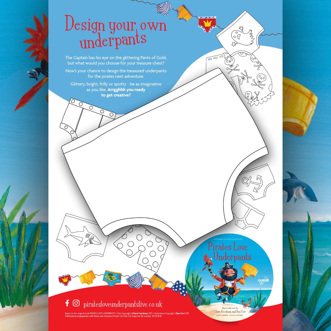 🎨🏴‍☠️ COLOURING COMPETITION TIME! 🏴‍☠️🎨

Head to our website here: bit.ly/PLUColouringCo… to find out more!

Get colouring, me hearties – and good luck! 🏴‍☠️🎟️

#PiratesLoveUnderpants #WeSupportNTR #ColouringCompetition #HaveYouGotYourTicketsYet
