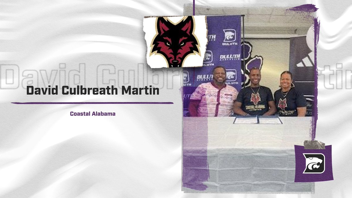 Congratulations to David Culbreath - Martin on his commitment to play basketball at Alabama Coastal Community College!