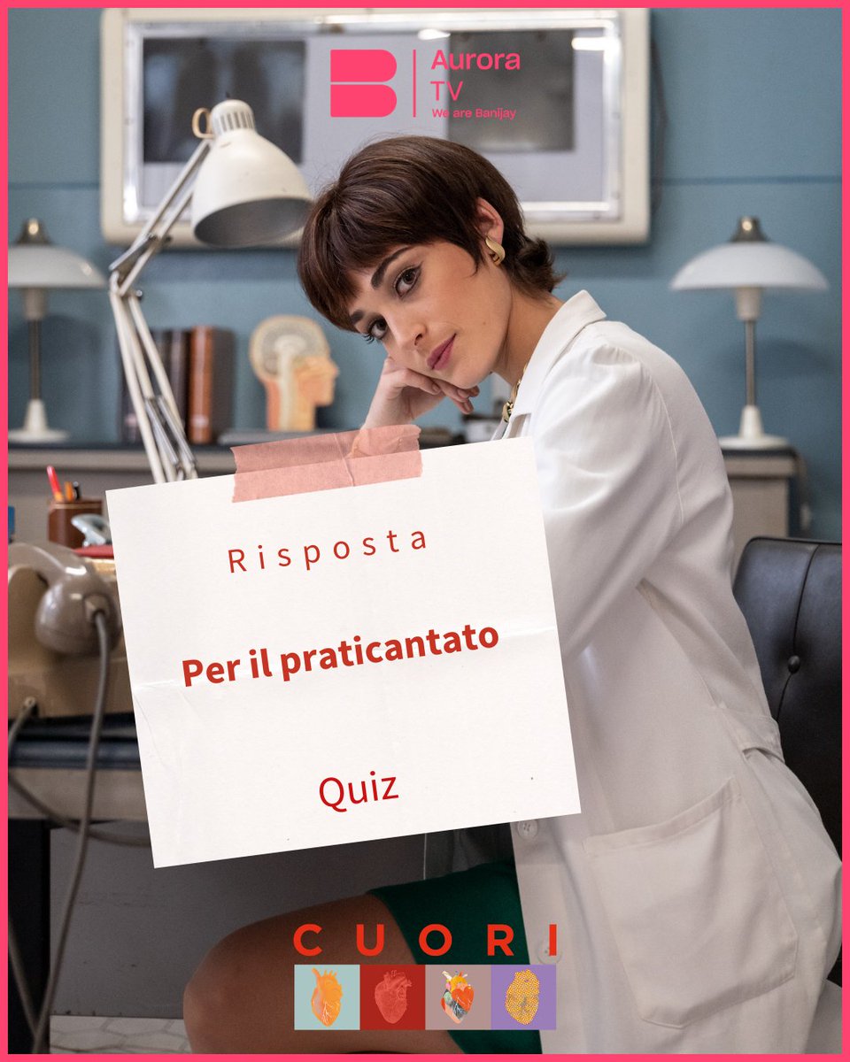 Avete risposto correttamente?
Delia parte per Houston per il praticantato.
#aspettandocuori3 #AuroraTV