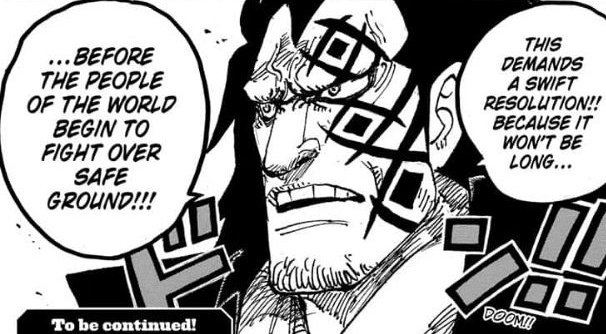 sigmarshanks's tweet image. #ONEPIECE1149
Oda is cooking a meal