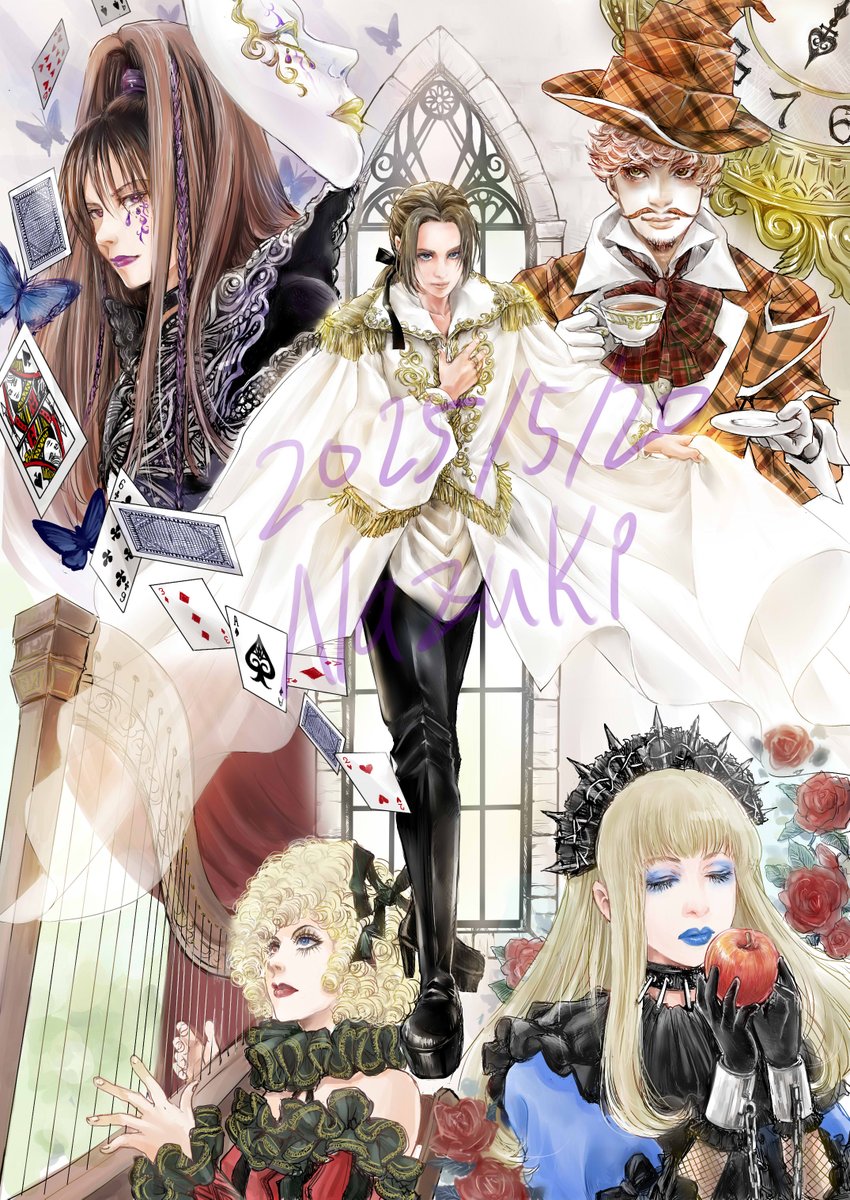 #MALICEMIZER 
#ファンアート
今日の進捗
あんまり進んだ気がしない