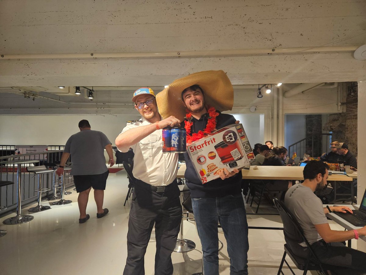 🎉 Quel événement incroyable à NorthSec 2025! Merci aux organisateurs pour cette superbe édition!

🙏 Merci à tous ceux et celles qui sont passés nous voir!

#NorthSec #Cybersécurité #Infosec #GoSecure #CommunautéCyber #ConférenceCyber #TechQuébec