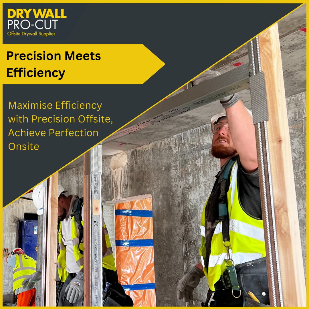 DrywallProCut's tweet photo. Streamline Your Build Process
Experience precision and efficiency with our offsite drywall production. Perfect for your next big project.
Learn more here: https://t.co/VygurB3IlQ
#offsitedrywallproduction #DrywallProCut #BuildingEfficiency https://t.co/W4nS9a7D4G