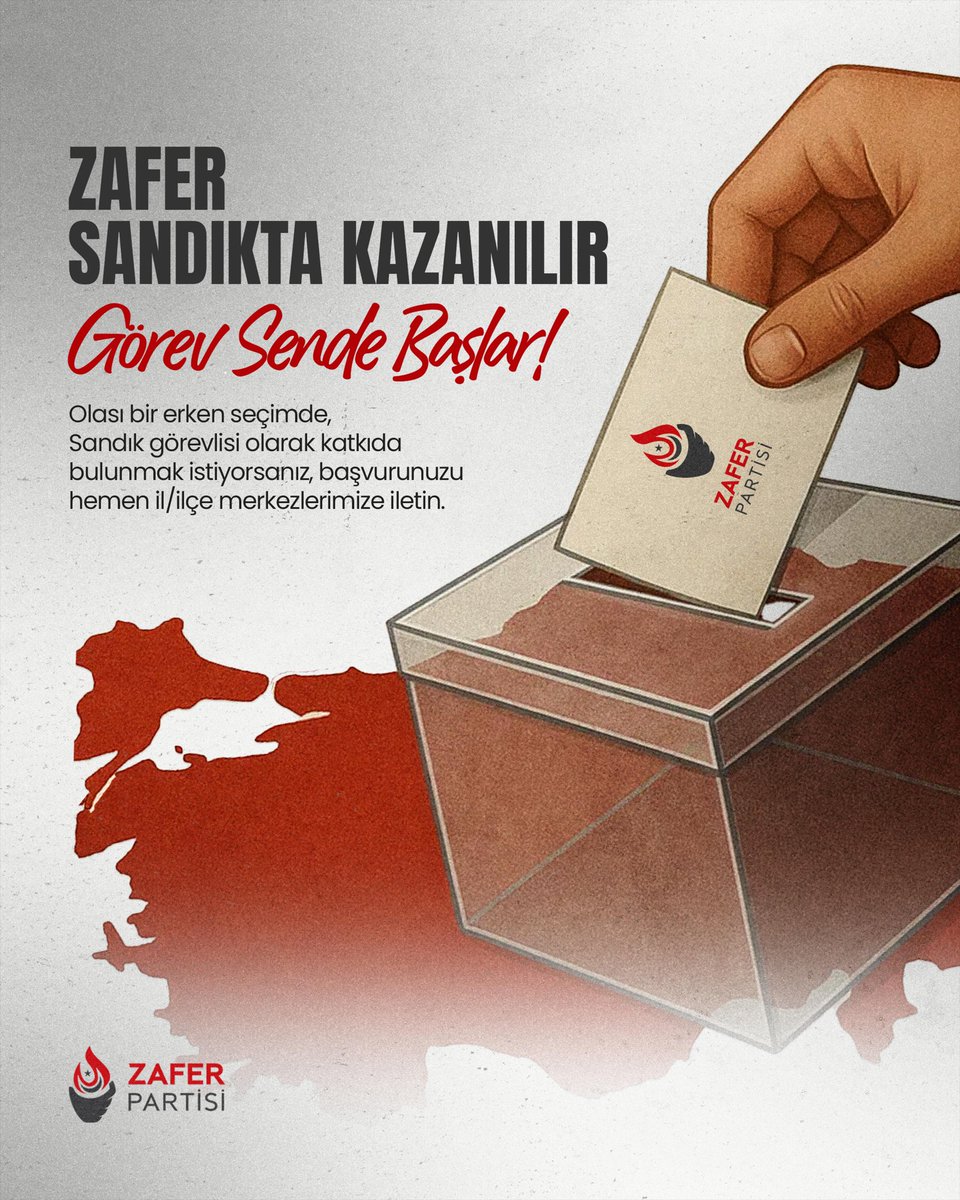 ibrahim kaan erten (@ierten) on Twitter photo ZAFER SANDIKTA KAZANILIR. CANIM ÜLKEM DESTEĞİNİ BEKLİYORUZ. <a href="/umitozdag/">Ümit Özdağ</a> <a href="/AliSehirlioglu/">Prof.Dr. Ali Şehirlioğlu</a> ZAFER SANDIKTA KAZANILIR. CANIM ÜLKEM DESTEĞİNİ BEKLİYORUZ. <a href="/umitozdag/">Ümit Özdağ</a> <a href="/AliSehirlioglu/">Prof.Dr. Ali Şehirlioğlu</a>