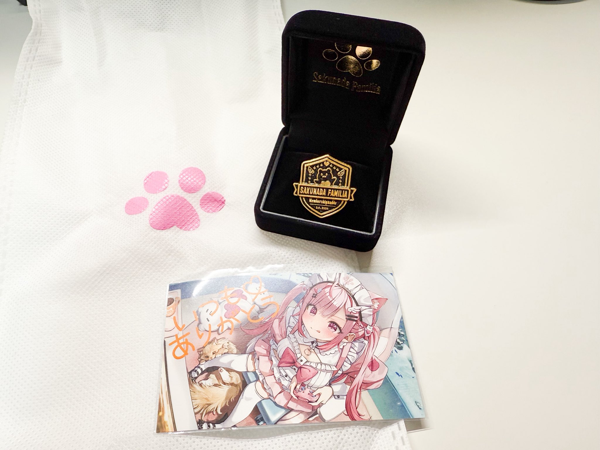 結城さくな FANBOX限定 ピンバッジ 結城さくな FANBOX限定 ピンバッジ