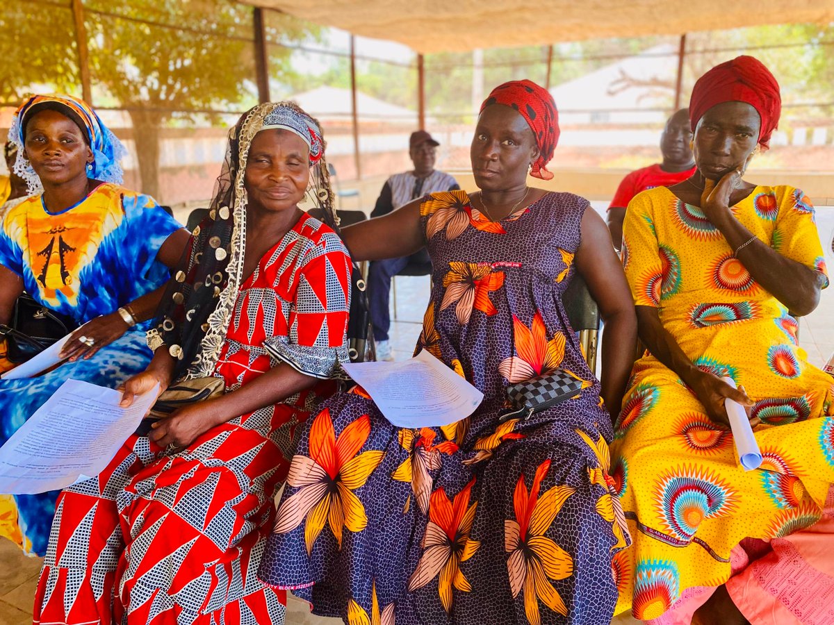A Farim, région de Oio, en Guinée-Bissau, atelier de mise en place du comité inclusif de gestion des initiatives d'#autonomisation #financière des #femmes et des #jeunes en présence de monsieur ADJI SÔ, administrateur de Farim.
