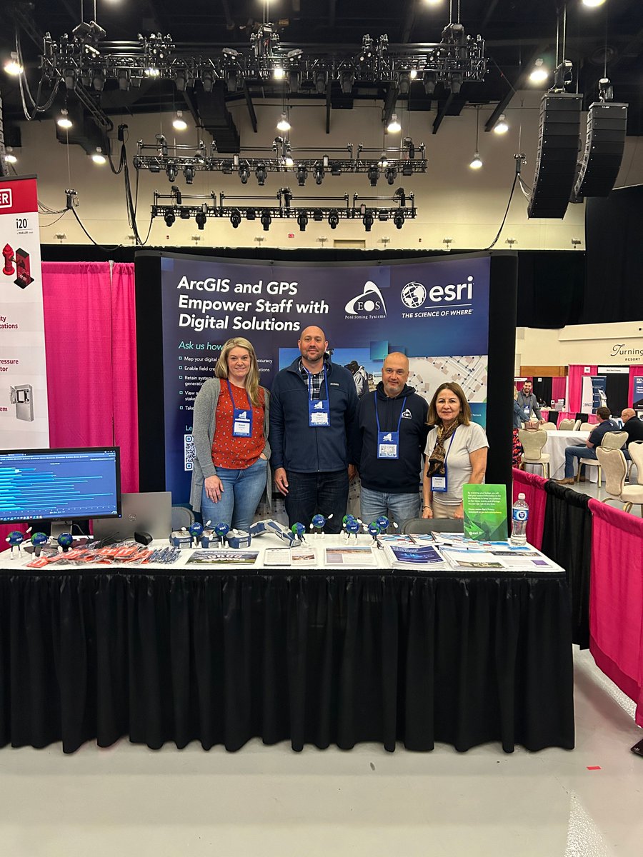 Eos Positioning Systems (@eosgnss) on Twitter photo Eos & <a href="/EsriWater/">Esri Water</a> are ready to greet you in booth 63 at the New York Rural Water Conference! Our team is available to answer any questions about improving your maps, moving to digital workflows, using high-accuracy #GPS technology, & more! 💧
ow.ly/UUlR50VVi5t #NYRuralWater Eos & <a href="/EsriWater/">Esri Water</a> are ready to greet you in booth 63 at the New York Rural Water Conference! Our team is available to answer any questions about improving your maps, moving to digital workflows, using high-accuracy #GPS technology, & more! 💧
ow.ly/UUlR50VVi5t #NYRuralWater