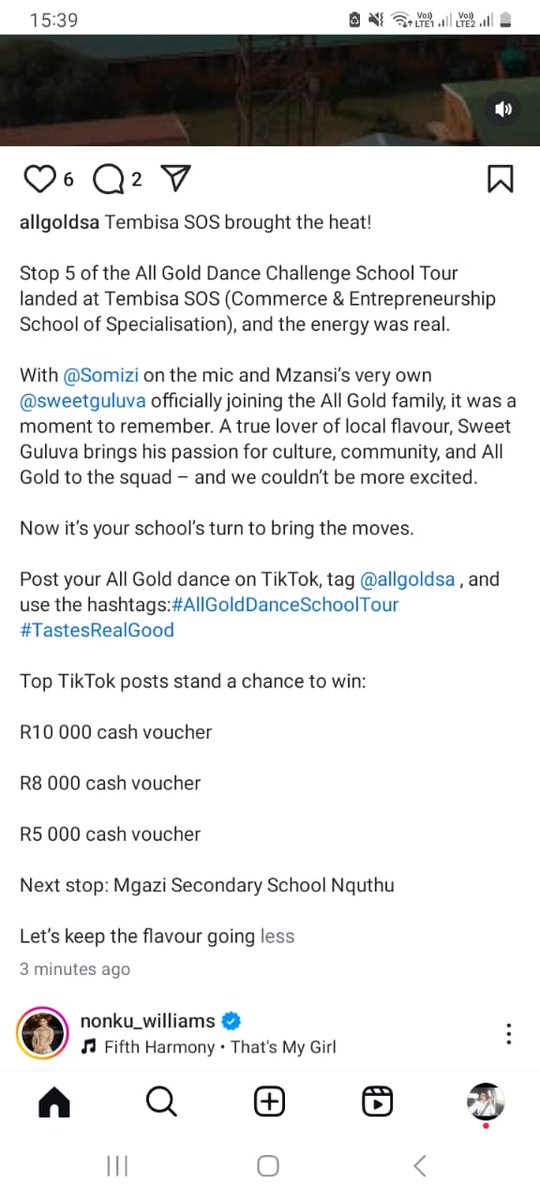 ZeehStar's tweet photo. All Gold is going to Nquthu, Sweet Guluva's hometown😭💃🏻💃🏻 that's starpower😍

SWEET GULUVA IS ART
MULTITALENTED SWEET GULUVA
#SweetGuluvaTheAllRounder
#AkhonamathembaZwane https://t.co/pudxyd9vo1