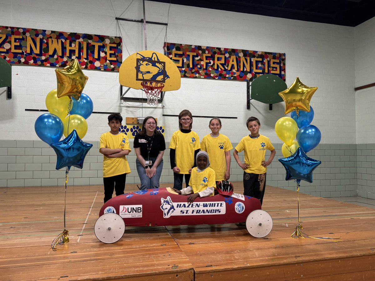 HWSF_Huskies's tweet photo. HWSF held their Kick Off assembly for this year’s Soap Box Derby! Thank you to our amazing sponsors, SJ Water, UNB Promise Partnership, Lily Lake and Pals. https://t.co/H64KIAp2ug