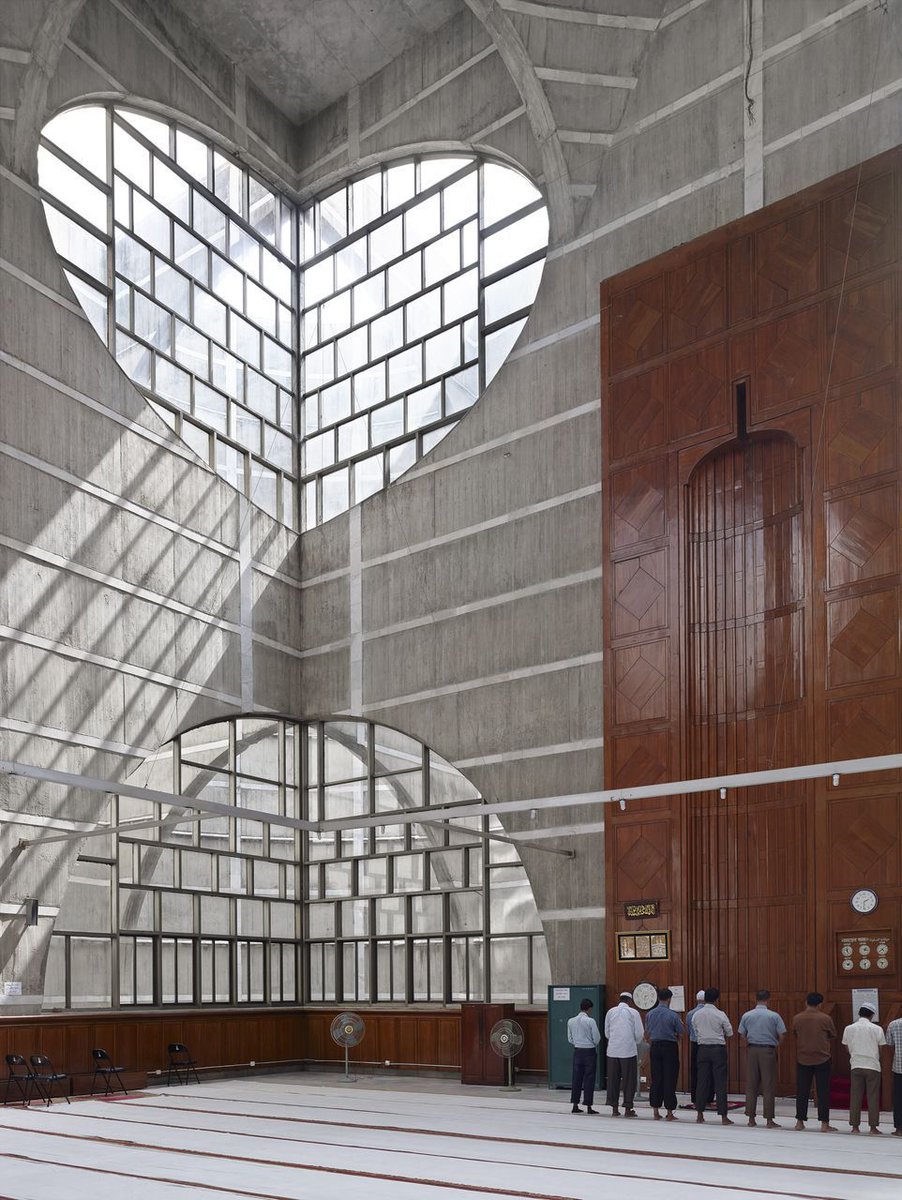 Interiors of National Assembly Building of Bangladesh, Louis Kahn, Dhaka, 1982, photo Grischa Rüschendorf. #architecture #archinerds