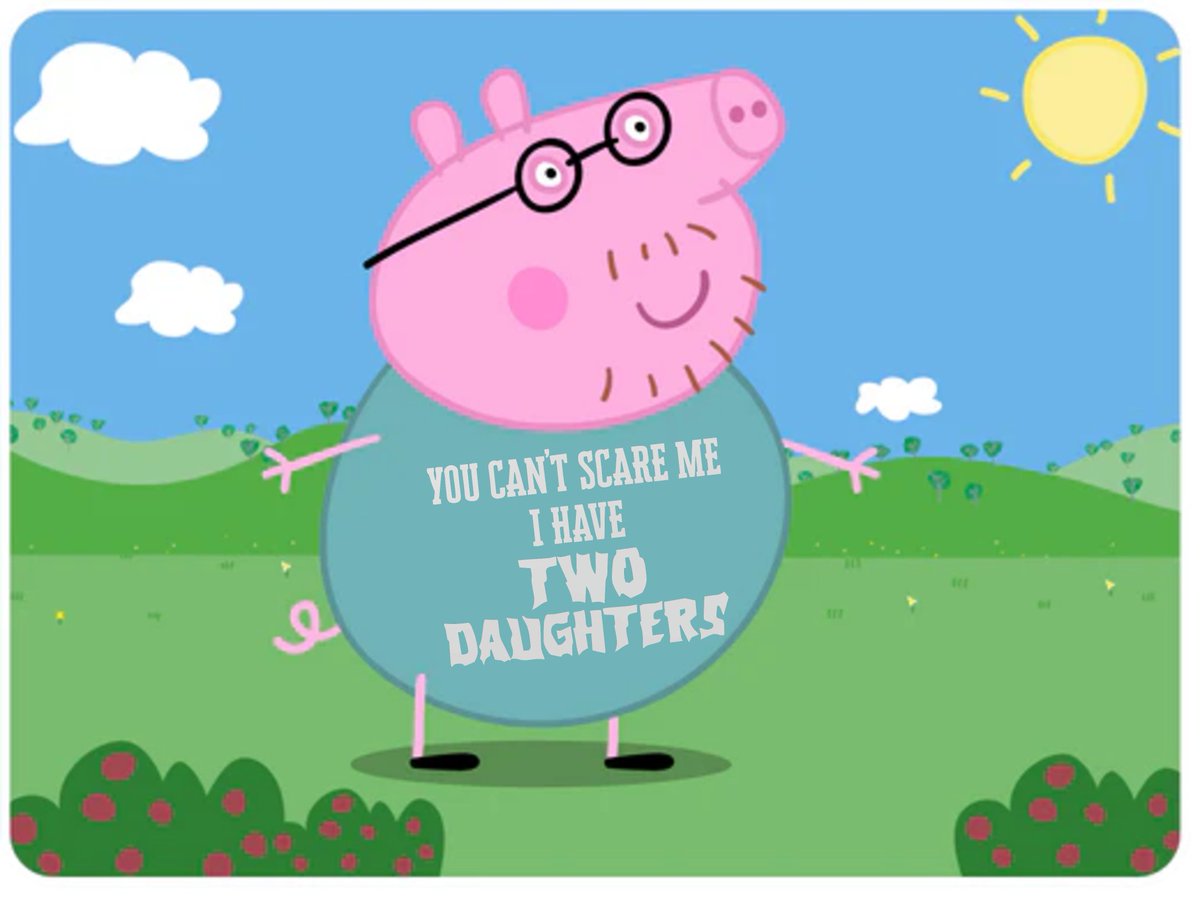 Daddy Pig's delighted with the arrival of Evie Pig. This year he gets more Father's Day gifts. Result! 

#funnytshirt #fathersday #peppapig