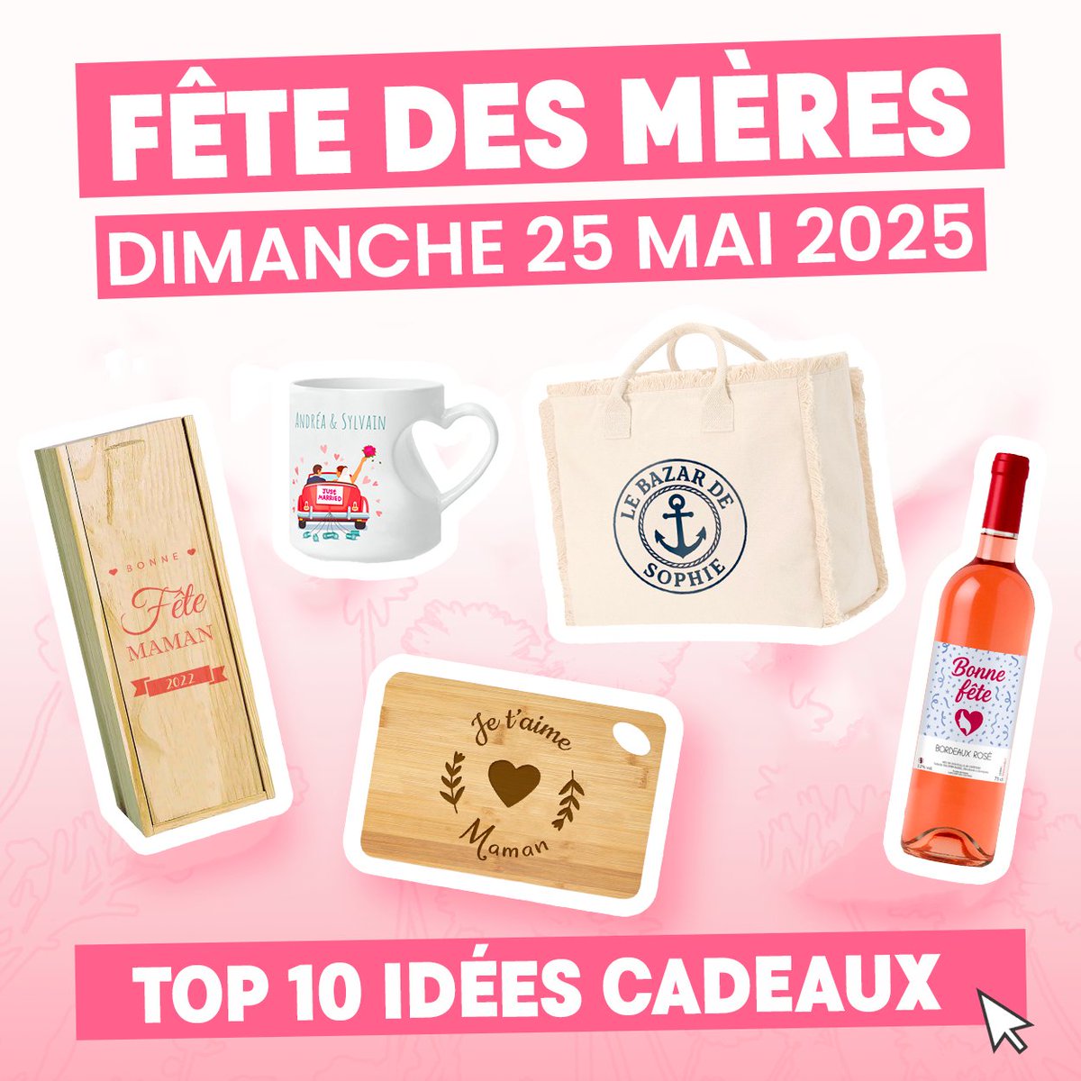 La Fête des Mères approche…📷
Découvrez le top 10 idées cadeaux par mabouteille.fr/fete-des-meres…
Toute commande passée avant le 21/05/2025 à minuit sera livrée avant la fête des Mères via Chronopost.