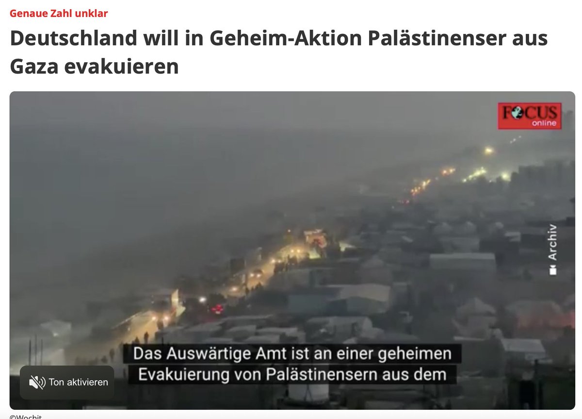 TobiasHuch's tweet photo. Fakten, Fakten, Fakten. Auch für den #FOCUS!

@focusonline meldet, dass es eine "Geheim-Aktion" des @AuswaertigesAmt s zur Evakuierung von #Palästinenser aus #Gaza nach Deutschland gäbe (https://t.co/K4Gq0yQOAu). 

Jetzt mal zu den Fakten:
Es werden keine Palästinenser nach Deutschland evakuiert. Deutschland hat 12 deutschen Staatsbürgern und ihren engen Familienangehörigen die Ausreise aus dem Gazastreifen ermöglicht - darunter 6 Kinder. Die Nichtdeutschen wurden zudem intensiv durch unsere Sicherheitsbehörden überprüft.

Meine Quelle zu diesen Informationen im Auswärtigen Amt ist absolut zuverlässig und vertrauenswürdig.