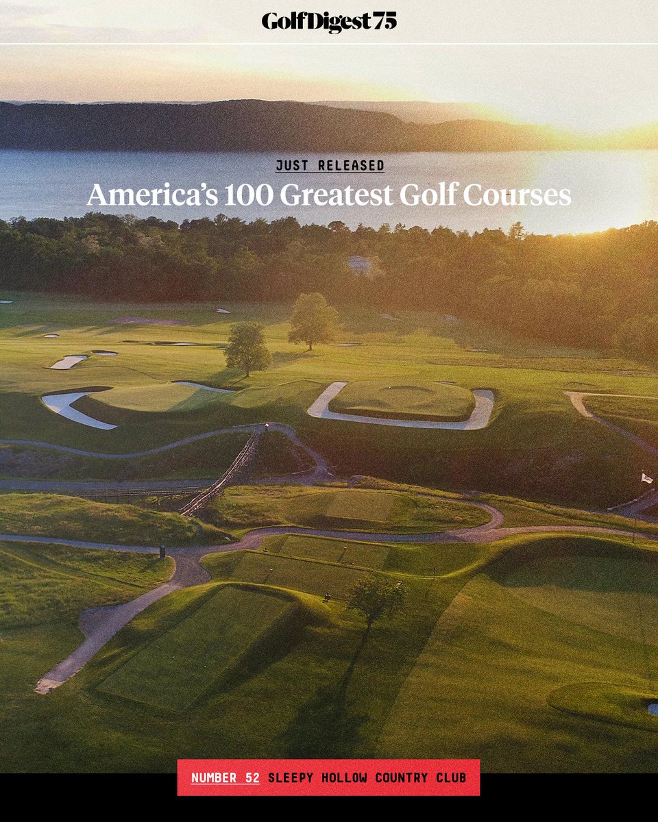 The updated rankings of America's 100 Greatest Golf Courses are here! 🚨 

See the complete list of our most data-driven ranking to date: glfdig.st/Wz4e50VVGOs