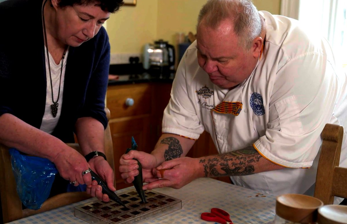Screenhouse Productions (@screenhouse_tv) on Twitter photo On tonight's <a href="/BBCTheOneShow/">BBC The One Show</a> our film with <a href="/Joannechocolat/">Joanne Harris</a> who reveals how her novel Chocolat got her into the real world of chocolate making, and gives us a sneak preview of her new prequal #Vianne, published on 22 May. And the chocolate was delicious! On tonight's <a href="/BBCTheOneShow/">BBC The One Show</a> our film with <a href="/Joannechocolat/">Joanne Harris</a> who reveals how her novel Chocolat got her into the real world of chocolate making, and gives us a sneak preview of her new prequal #Vianne, published on 22 May. And the chocolate was delicious!