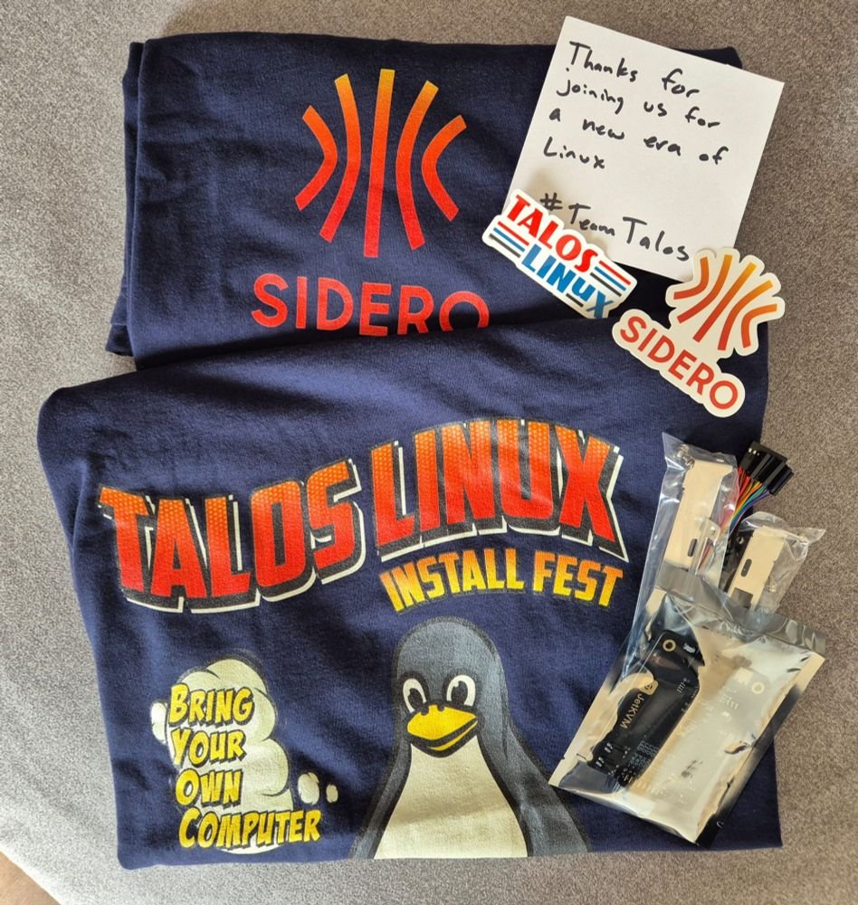 Thank you, <a href="/SideroLabs/">Sidero Labs, Inc.</a>🥰!