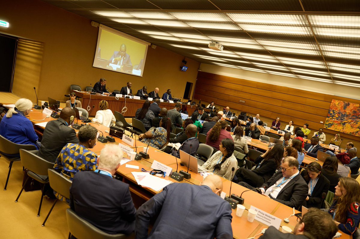 Chikwe Ihekweazu (@chikwe_i) on Twitter photo We cannot afford a future without effective malaria control.
Timely conversation today by African countries & partners at #WHA78 on collaborating to counter the growing threat of antimalaria drug resistance.
<a href="/WHOAFRO/">WHO African Region</a> is supporting countries to innovate & keep saving lives. We cannot afford a future without effective malaria control.
Timely conversation today by African countries & partners at #WHA78 on collaborating to counter the growing threat of antimalaria drug resistance.
<a href="/WHOAFRO/">WHO African Region</a> is supporting countries to innovate & keep saving lives.