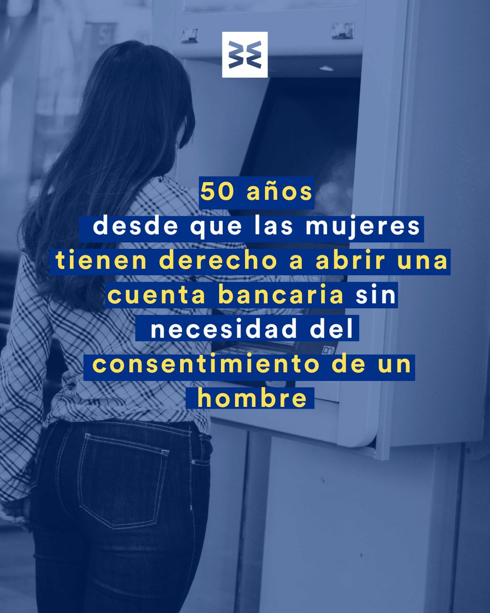 📅 El 2 de mayo de 1975 se eliminó la “autorización marital”, que impedía a las mujeres abrir una cuenta bancaria sin permiso de un hombre.

⚖️ Un paso clave hacia la autonomía económica y la igualdad
Lee más en nuestra web: fiarebancaetica.coop/se-cumplen-50-…