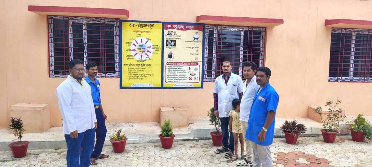 PHCIchhapur's tweet image. World Hypertension Day 2025 "Measure Your Blood Pressure Accurately, Control It, Live Longer! Wall Painting activity on NCD &amp;amp; Hypertension at PHC ICHHAPUR, JHARIGAM. #Beathypertension #ControlBP #NCDPrevention #Hypertensionprevention #Healthylifestyle #MoHFW_INDIA #HFWOdisha