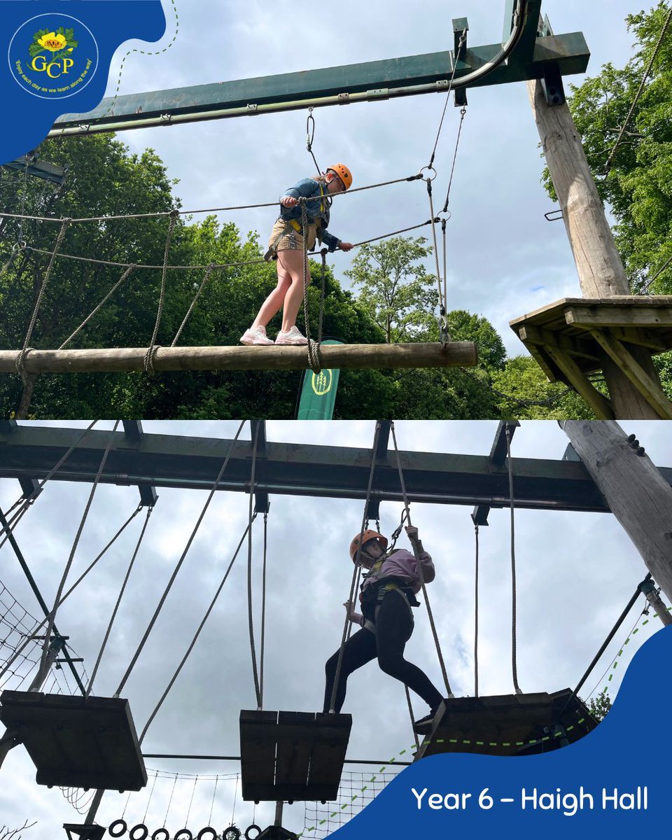 Year 6 Activity Week

Year 6 have had a brilliant time at Haigh Hall! From tackling the high ropes to showing off their skills on the adventure golf course, they’ve jumped straight into the fun with enthusiasm and teamwork!