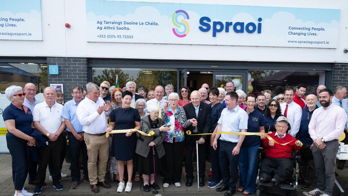 HSEWestNorthWest (@hse_west_nwest) on Twitter photo Great turnout at todays celebrations to mark the official reopening of Carndonagh Day Care Centre services for Older Persons at Sproai agus Spórt facility in Carndonagh, Donegal. bit.ly/3H3ZGyz <a href="/HSELive/">HSE Ireland</a> Great turnout at todays celebrations to mark the official reopening of Carndonagh Day Care Centre services for Older Persons at Sproai agus Spórt facility in Carndonagh, Donegal. bit.ly/3H3ZGyz <a href="/HSELive/">HSE Ireland</a>