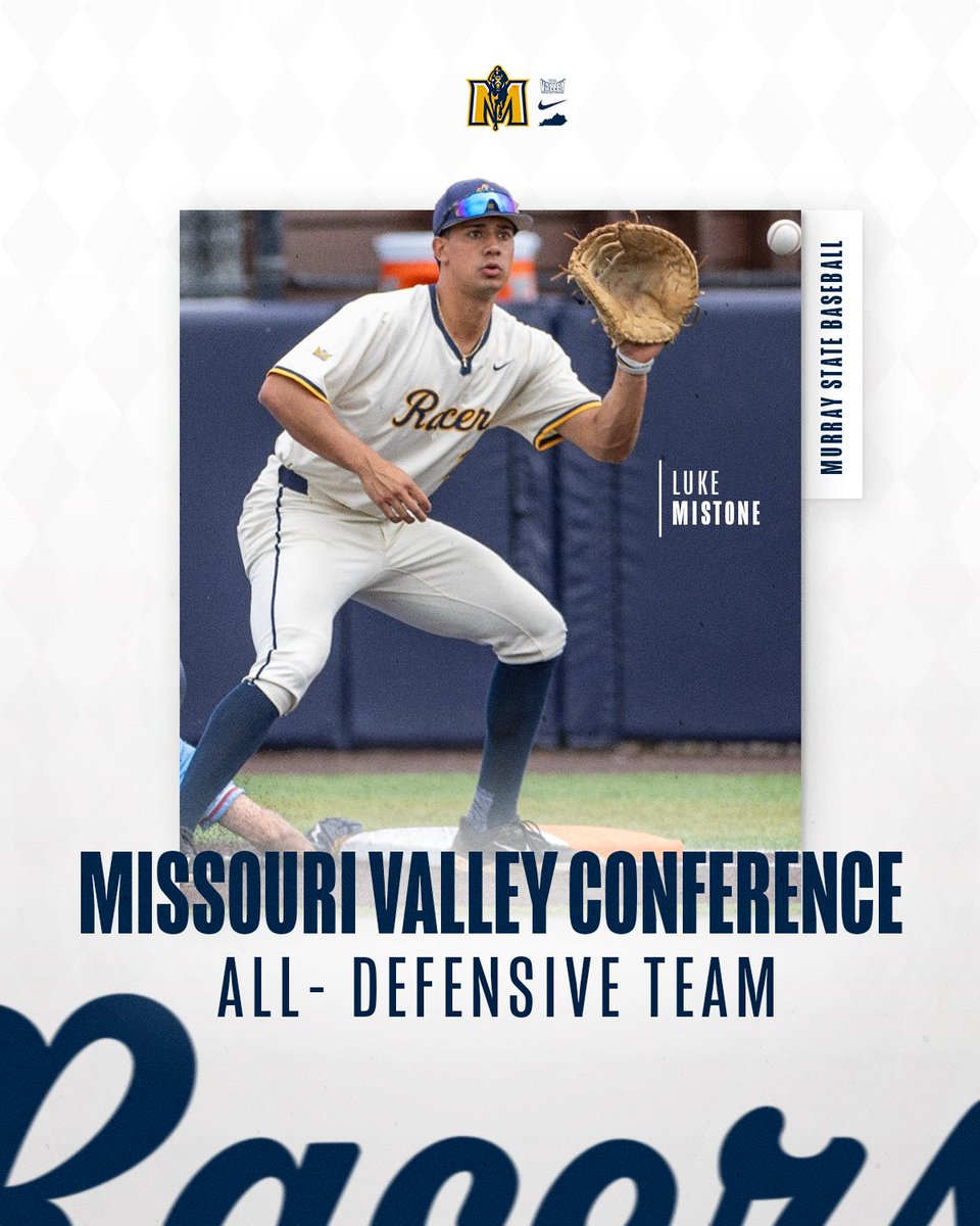 Murray State Baseball (@racersbaseball) on Twitter photo ๐ง๐ต๐ฒ ๐๐น๐ผ๐๐ฒ๐ ๐ฎ๐ฟ๐ฒ ๐๐ผ๐น๐ฑ๐ฒ๐ป ๐คฉ
Four <a href="/MVCsports/">Missouri Valley Conference</a> All-Defensive Team members for the Racers! ๐ง๐ต๐ฒ ๐๐น๐ผ๐๐ฒ๐ ๐ฎ๐ฟ๐ฒ ๐๐ผ๐น๐ฑ๐ฒ๐ป ๐คฉ
Four <a href="/MVCsports/">Missouri Valley Conference</a> All-Defensive Team members for the Racers!