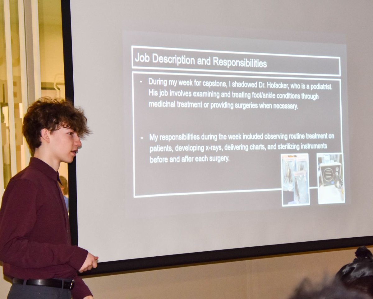 stvmirish's tweet photo. Our seniors wrapped up Capstone presentations last week, sharing growth through real-world experiences—from job shadows to hands-on projects. 🎓
Big thanks to the mentors & organizations who supported them along the way! ☘️
#STVMFamily #SeniorCapstone #STVMIrish #Classof2025 https://t.co/VLi7FlHHQa