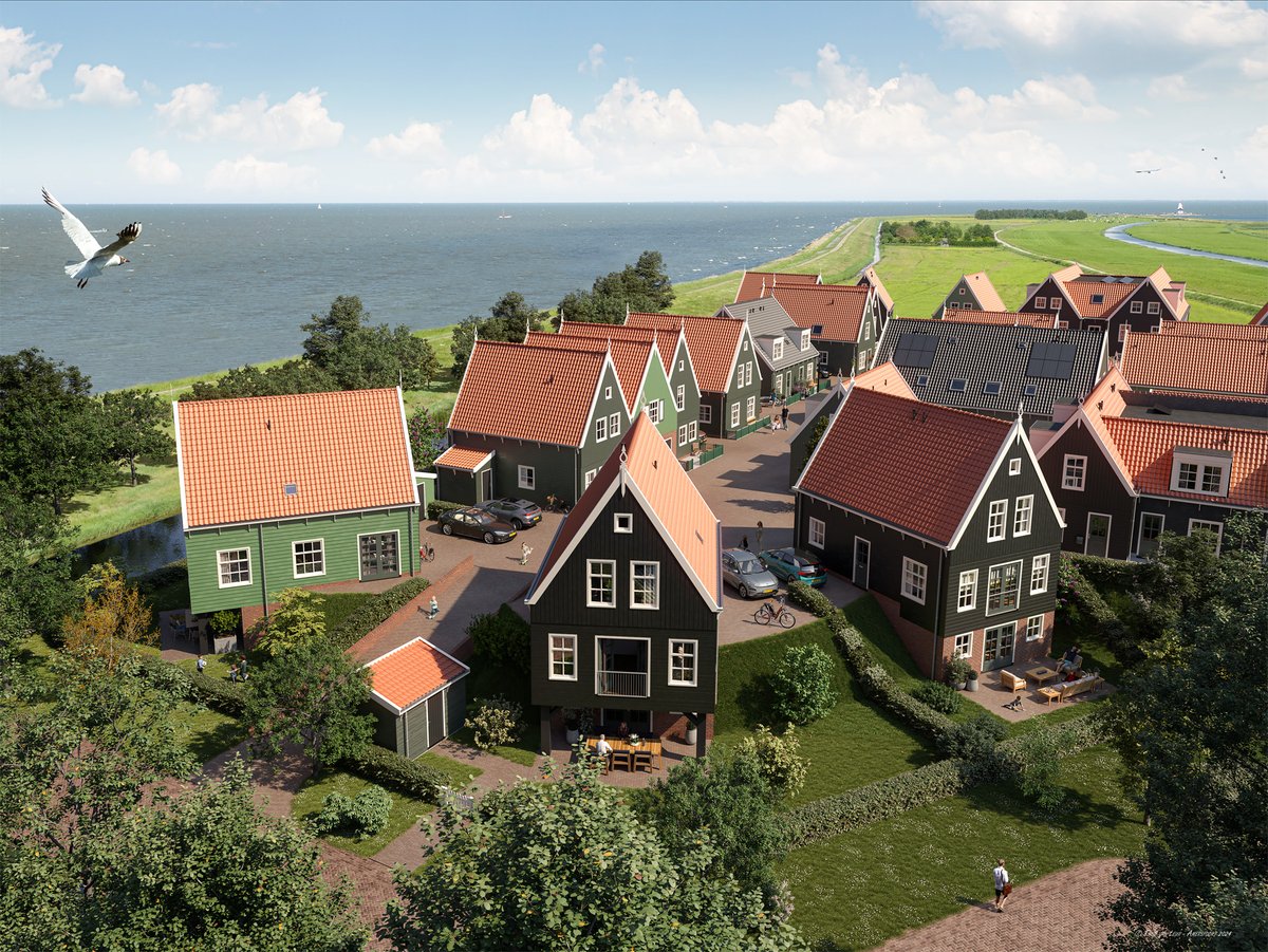 Werkzaamheden woningbouwproject SV Marken van start

Voor het volledige persbericht: bit.ly/4drkCf0 
Informatie over het woningbouwproject en de woningen: eilandhart-marken.nl/woningen.

#nieuwbouw #woningbouw #Marken #gemeentewaterland #debouwmaakthet #samenbouwen