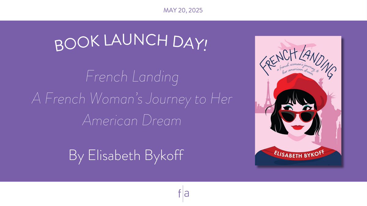 📚 NEW BOOK RELEASE 📚

Fedd Agency Author Elisabeth Bykoff's, “French Landing" is out now! 🎉🙌

Get your copy here: amzn.to/4k46GtG

#TheFeddAgency #FeddBooks