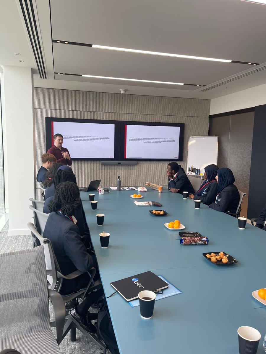 Students from Cumberland had an inspiring visit to CIENA Headquarters where they enjoyed cutting-edge tech seminars and explored innovation first-hand during a guided Data Lab tour. It was a fantastic day!