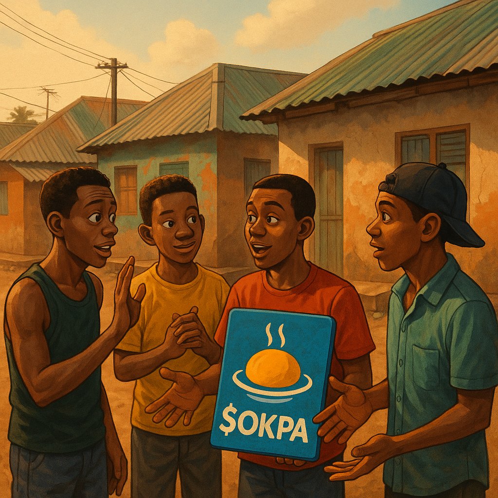 OkpaCoin's tweet photo. $OKPA is for the bold.
In the trenches, we choose Faith Over Fear.

We believe $OKPA go put food for table, money for wallet &amp; hope for tomorrow.

No fear. Just faith.
$OKPA to the world. 🌍

#FOFxOKPA 
#TrenchesToTheTop 
#FaithOverFear
#OKPA https://t.co/bEprUfl4lG