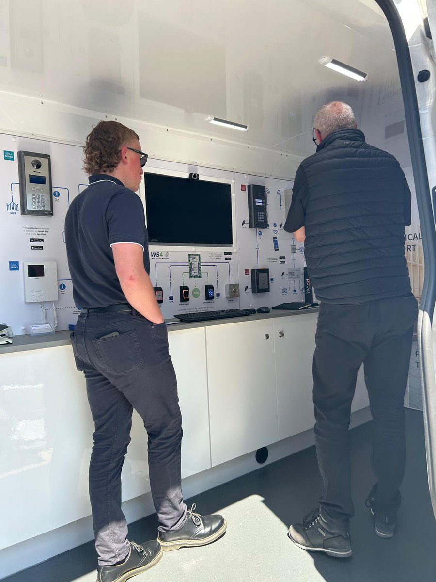VidexSecurity's tweet photo. What a busy day at @ADIGlobalDist #Nottingham! 

Great to chat with so many of you about our latest intercom &amp; #accesscontrol systems 😀

Thanks to everyone who dropped by and to the ADI team for having us!

#Videx #AccessControl #Nottingham #DemoDay #ADI #DoorEntry https://t.co/G74a23qFhF
