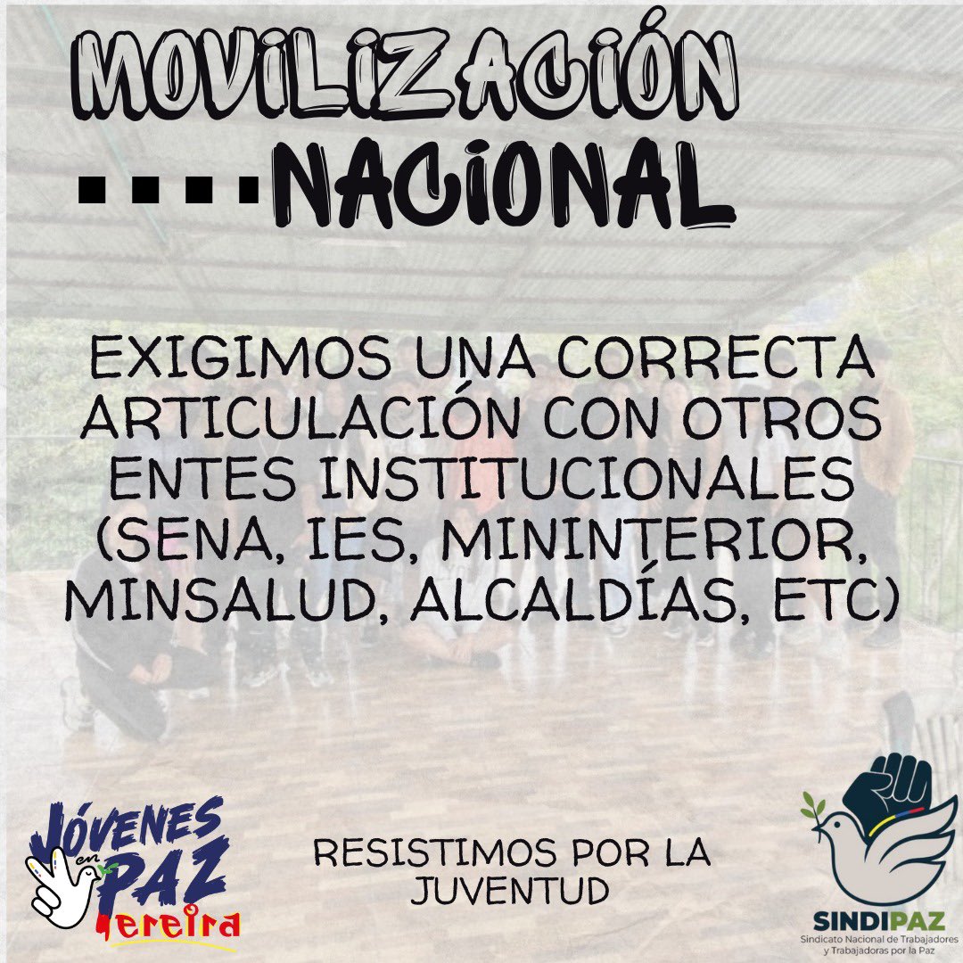 SantiagoDP345's tweet photo. ¿Que está pasando al rededor del programa? Un privado está pisoteando los derechos laborales y la implementación misma del programa.
#singarantiaslaboralesnohaypaz
#SOSPROFESJOPAZ
#JóvenesEnPaz
@MinIgualdad_Col https://t.co/RqfdLzObFg