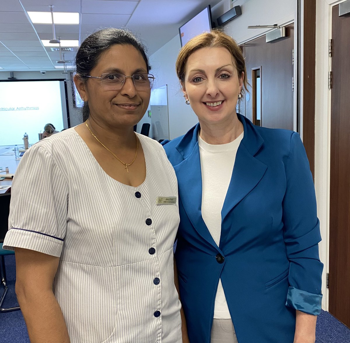 I really enjoyed meeting the team today at Cork University Hospital  over a very enjoyable educational lunch meeting organised by Jincy Paul. Thank you so much for your time and for your interest in how plant stanols can lower cholesterol. #hearthealth