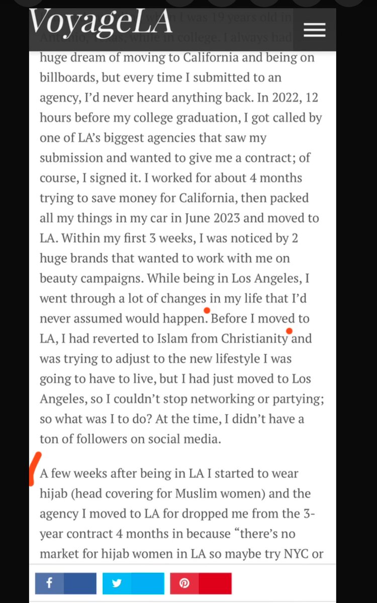 AM_Saleeeem's tweet photo. Uncovering @SaharaReporters LIES;

Firstly — The individual in question, Aalia, is not Nigerian. She hails from Texas, USA, and embraced Islam after converting from Christianity in 2023.

Secondly — It is disheartening to observe certain media platforms in our country persistently disseminating misinformation and biased narratives. Such actions not only misinform the public but also undermine journalistic integrity.

Thirdly — Recent attempts to portray Zamfara, a state that operates under Shari’ah law, as a symbol of extremism are unfounded and misleading. These narratives aim to tarnish the image of Islam by targeting regions like Zamfara, but such efforts have already proven ineffective.

Lastly — In this digital age, where information is readily accessible, it is imperative for individuals to verify facts before forming opinions or making public comments. The spread of unverified information only serves to deepen misunderstandings and divisions.

Below is Aalia short video that I cropped from Youtube and here is a link to the full video https://t.co/ZojqzSzAj3
Her Instagram page https://t.co/90VHIwTrjK
Also her VoyageLA interview https://t.co/9C0bx43ixz