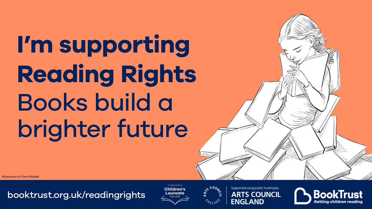 Reading with children from birth changes lives - so let's work together to make it a reality for every child!

Discover the #ReadingRights report from @BookTrust and <a href="/frankcottrell_b/">Frank Cottrell-Boyce</a> and join us in supporting them here: booktrust.org.uk/readingrights