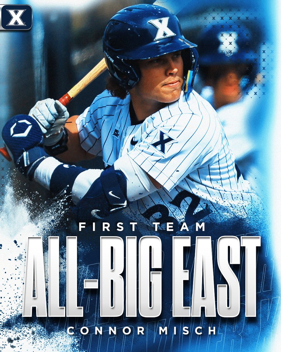 Connor Misch picks up All-BIG EAST First Team honors!