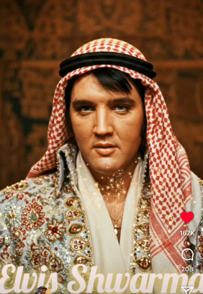 Niztopia's tweet photo. yo what’s good #communitytweet check out this elvis shawarma https://t.co/CoduNAqhPk