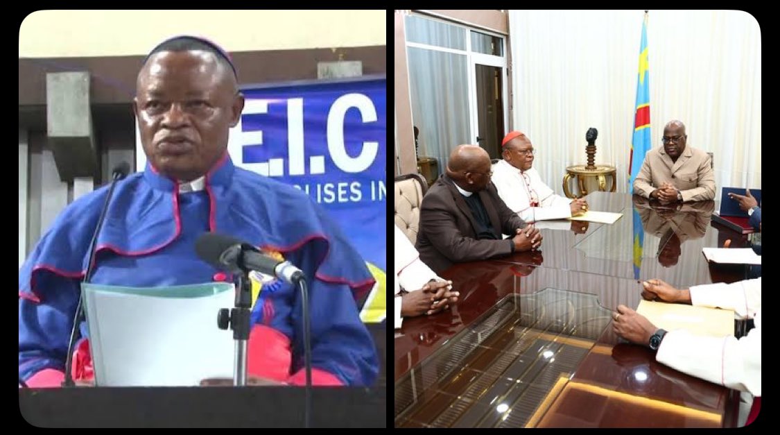 CibasuD's tweet photo. #RDC : Estimant que "la #CENCO et l'#ECC, ont échoué dans leur initiative du pacte social pour la paix et le bien-vivre ensemble en #RdCongo et dans la région des #GrandsLacs", Matebwe Lambalamba, président général de l'Ordre Supérieur Épiscopal du Congo (#OSEC) a appelé @Preside https://t.co/mvUWZbjqIh