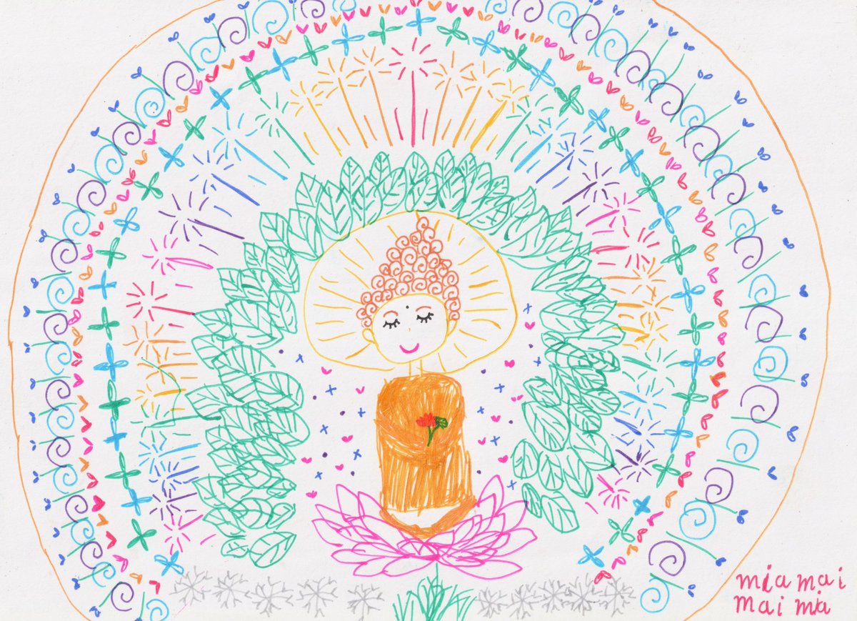 Mia Mai Art 🎨 6-y/o Kid Artist & Fashion Designer tweet media