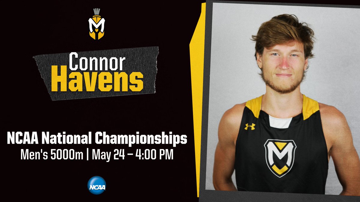 OTF: It's Meet Day! Connor Havens will look to wrap things up at the DIII National Championships as he runs in the Men's 5000m, TODAY, at 4:00 PM in Geneva, OH!

Live Video: tinyurl.com/mrxt885w
Live Results: tinyurl.com/zvx6m9yz

#MUSpartans | #SpartanPride
