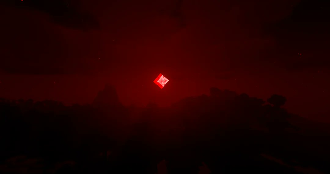 Nada volverá a ser igual ❌. El cubo ha despertado 🟥 y su resplandor baña la tierra con una luz infernal 🔥.”