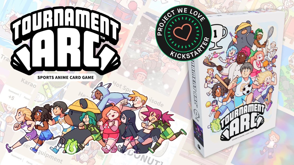 We’re live!! Tournament Arc just launched on Kickstarter! 🙌

🌟 Help us reach our funding goal to make Tournament Arc a reality and be among the first to own your own copy! 🌟

Back the campaign today (link below) ⬇️