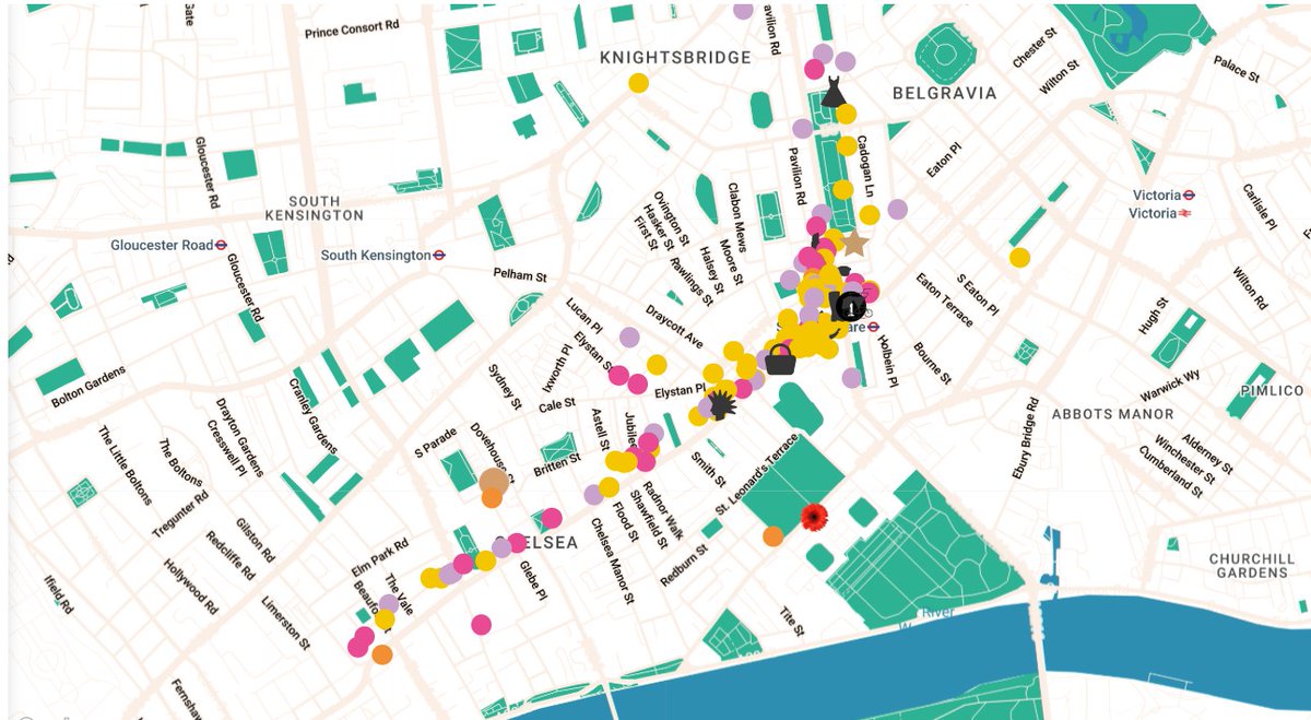 Not managed to get tickets to RHS Chelsea Flower Show? Take a taxi ride or stroll from Knightsbridge to Sloane Square through Chelsea to see London’s free festival of flowers.
Offers lasuitewest.com/offers/
@rhschelseaflowershow #chelsea 
Thanks to Chelsea in Bloom for the map.