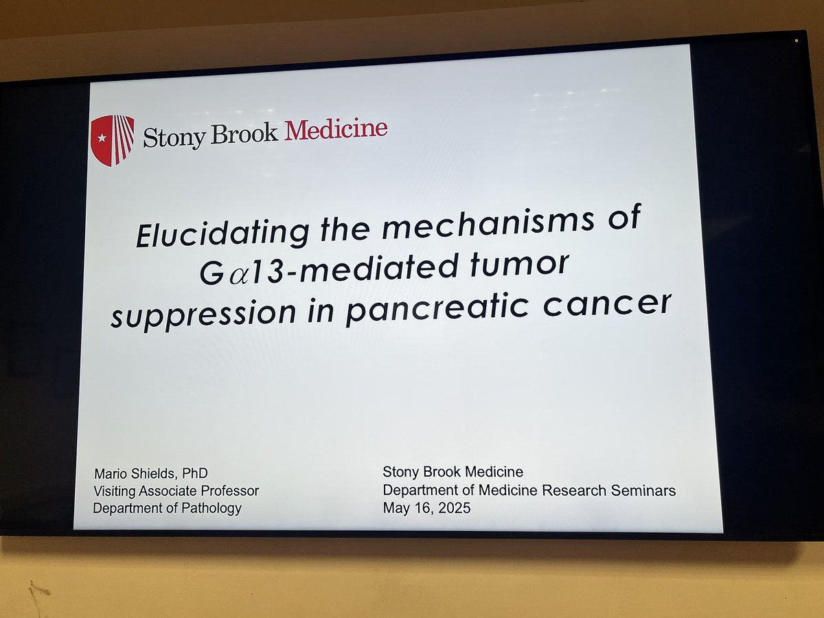 Stony Brook Department of Medicine (@sbudeptofmed) on Twitter photo Thank you Dr. Mario Shields <a href="/SBMPathology/">Stony Brook Pathology</a> <a href="/stonybrooku/">Stony Brook University</a> for hosting our recent <a href="/sbudeptofmed/">Stony Brook Department of Medicine</a> research seminar Thank you Dr. Mario Shields <a href="/SBMPathology/">Stony Brook Pathology</a> <a href="/stonybrooku/">Stony Brook University</a> for hosting our recent <a href="/sbudeptofmed/">Stony Brook Department of Medicine</a> research seminar