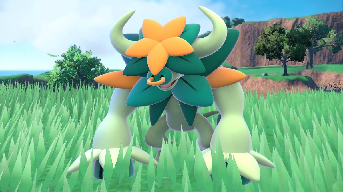 CardnlH's tweet image. Meet the final evolution of Calflora, Minoflora! #Pokemon #PokemonWindsWaves