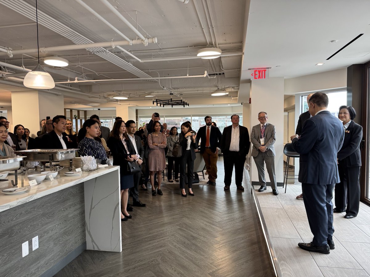 Ambassador Suriya joins Thai SelectUSA delegation for an engagement with U.S. private sector organized by USCC, USABC and TAG.
#CommunicateXConnect