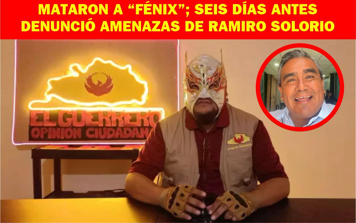 Libertad_Gro's tweet photo. Asesinan a influencer que denunció amenazas de Ramiro Solorio
🔘 El creador de contenido, José Carlos González Herrera, fue ultimado a balazos la noche del jueves en la colonia Centro de Acapulco 👉🏼 https://t.co/arqeUUd1ZQ https://t.co/TruF2kprUK