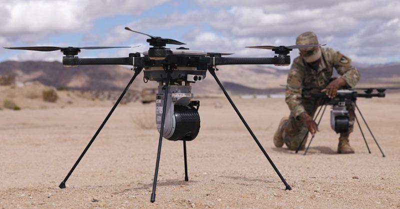 NationalDefense's tweet photo. Army Experiment Brings Military Closer to Joint All-Domain Command, Control Goal | Story by Stew Magnuson | @USArmy #CJADC2 #C2 #CommandandControl @ArmyResearchLab @anduriltech #UAS  #ProjectConvergence @armyfutures @USNavy @SpaceForceDoD @USMC @usairforce @DeptofDefense